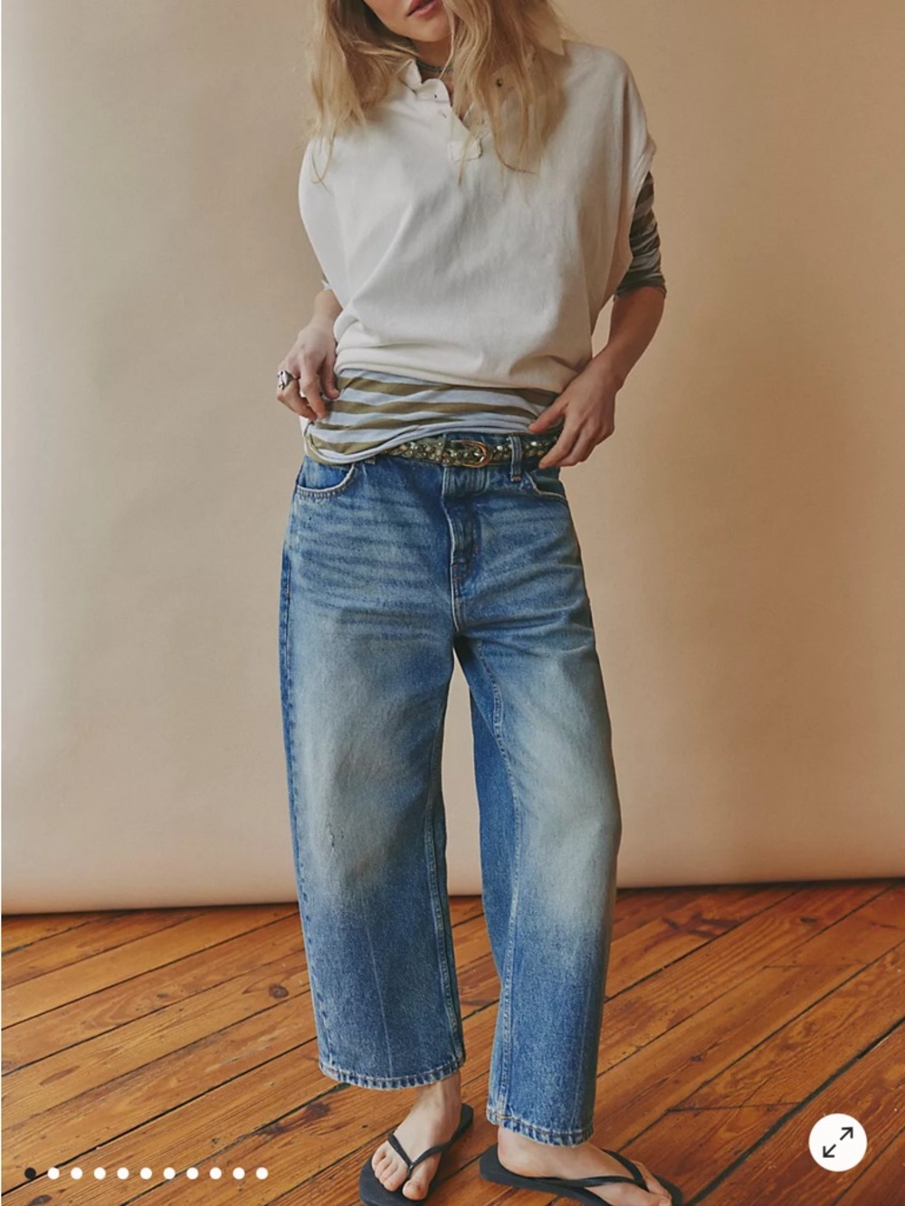 We The Free Deep Trance Dropped Boyfriend Jeans 32